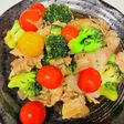 豚肉とブロッコリーのオイスターソース炒め