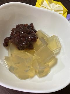よもぎ風味寒天-レシピのメイン写真