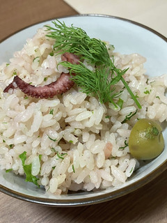 タコとレモンとオリーブの炊き込みご飯-レシピのメイン写真