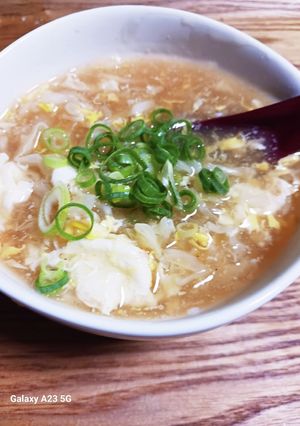 ☆キャベツと卵のふわとろスープ☆-レシピのメイン写真