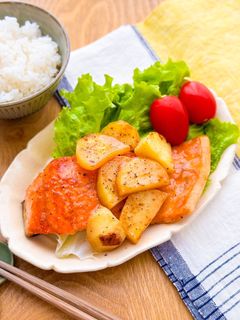 鮭のレモンバタームニエル-レシピのメイン写真