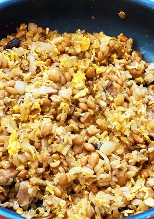 納豆チャーハン-レシピのメイン写真