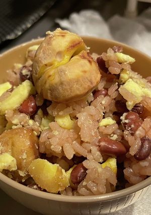 大角豆を使ったくりごはん-レシピのメイン写真