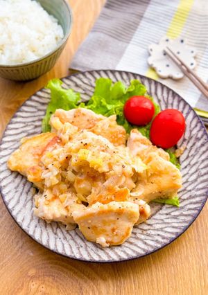 鶏むね肉のレモンネギ塩ソテー-レシピのメイン写真