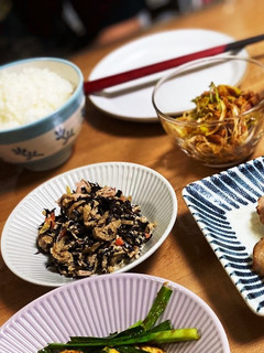 【余計に煮て】ひじきの煮物サラダ【簡単】-レシピのメイン写真