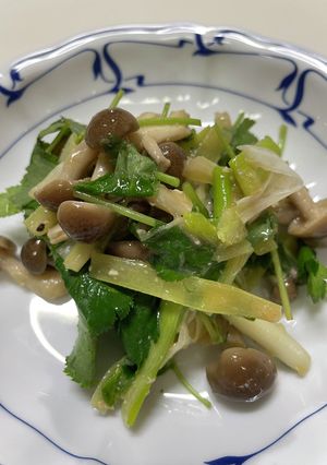 【簡単副菜】ネギとしめじの味噌和え-レシピのメイン写真