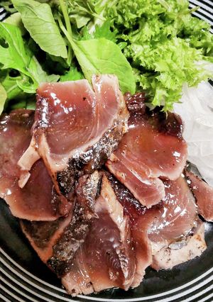 お酒にもおかずにも♪カツオの塩和え第2段-レシピのメイン写真
