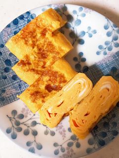 お弁当の玉子焼き(娘へ)-レシピのメイン写真