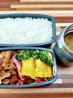 高校生男子お弁当23年9月13日-レシピのメイン写真