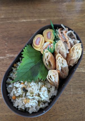 JK☆高菜チャーハン弁当♪-レシピのメイン写真