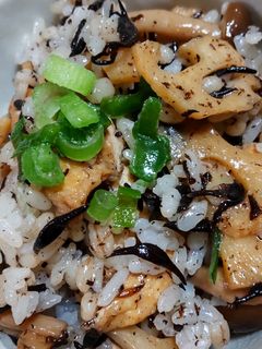 れんこんとしめじの混ぜご飯-レシピのメイン写真