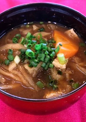 切り干し大根の味噌汁-レシピのメイン写真