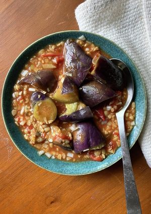 レンジで簡単！ベジトマ麻婆なす-レシピのメイン写真