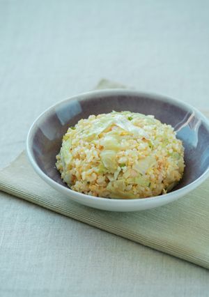 黒酢レタスチャーハン-レシピのメイン写真