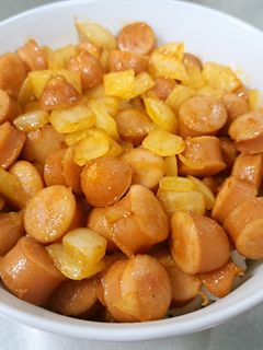 簡単☆ウインナー丼-レシピのメイン写真