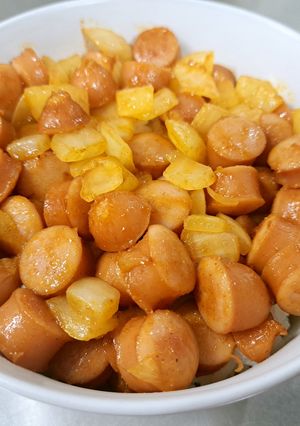 簡単☆ウインナー丼-レシピのメイン写真