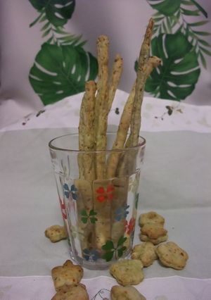 野菜スープで作るプリッツ。幼児おやつに！-レシピのメイン写真