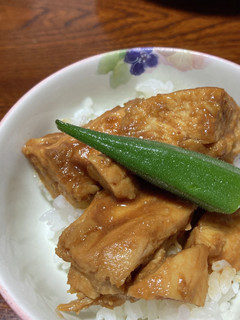 鶏胸肉の味噌煮丼-レシピのメイン写真