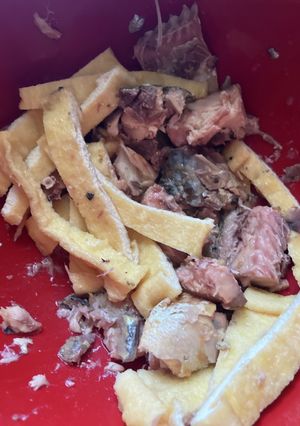 オガタ家　ランチ　サバ油揚げ-レシピのメイン写真