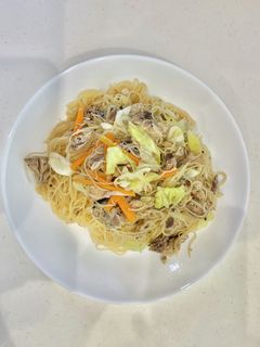 簡単絶品!さばと野菜の焼きビーフン-レシピのメイン写真