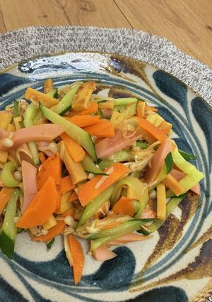 高野豆腐で甘酢炒め-レシピのメイン写真