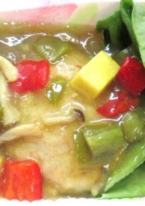 ★高たんぱく★鰆ハンバーグ野菜あんかけ-レシピのメイン写真