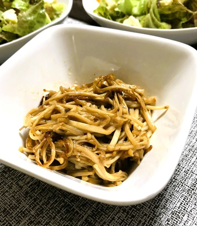 究極の副菜♪「えのきポン酢」 by Lunagohan 【クックパッド】 簡単