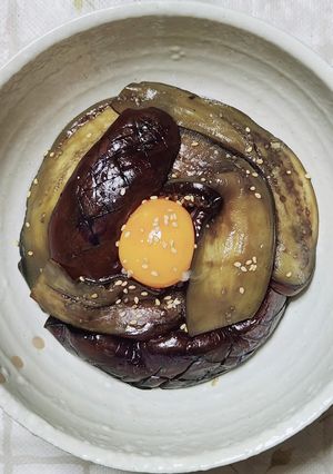 茄子の生姜焼き丼-レシピのメイン写真