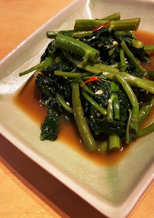 パックブンファイデーン(空芯菜炒め)-レシピのメイン写真