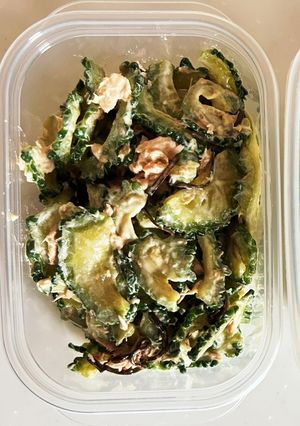 ゴーヤの塩昆布シーチキンマヨ和え-レシピのメイン写真