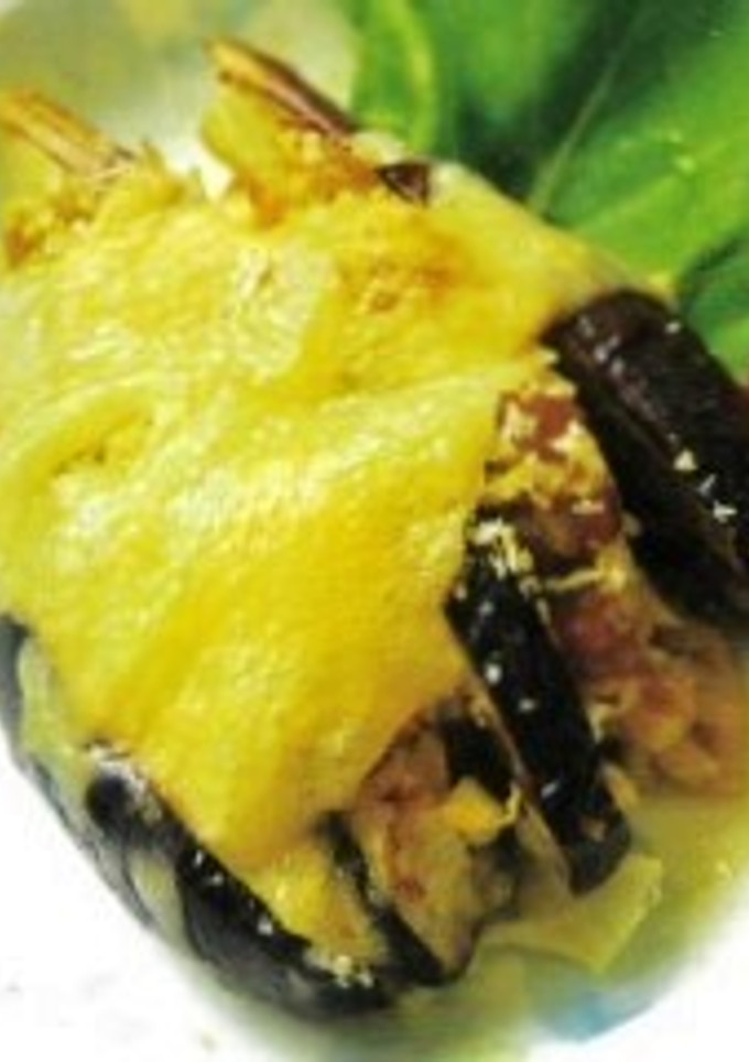 なすと豚肉のはさみ焼き-レシピのメイン写真