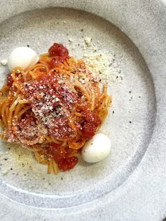 トマトパスタ-レシピのメイン写真
