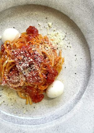 トマトパスタ-レシピのメイン写真