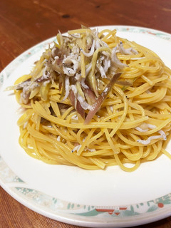 ミョウガとシラスのスパゲッティ-レシピのメイン写真