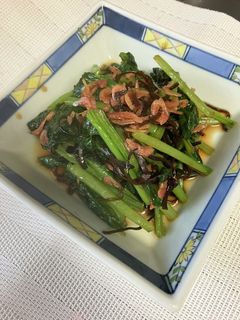 めっちゃうま小松菜の塩昆布炒め-レシピのメイン写真
