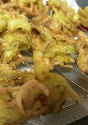 ゴーヤのかき揚げ-レシピのメイン写真