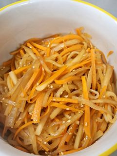 お弁当に☆大根のきんぴら-レシピのメイン写真