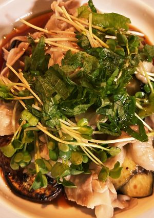豚しゃぶとナスのさっぱりポン酢がけ。-レシピのメイン写真