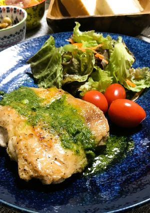 簡単イタリアン♪「鶏のサルサベルデ」-レシピのメイン写真