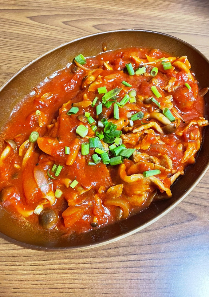 和風肉トマト炒め-レシピのメイン写真