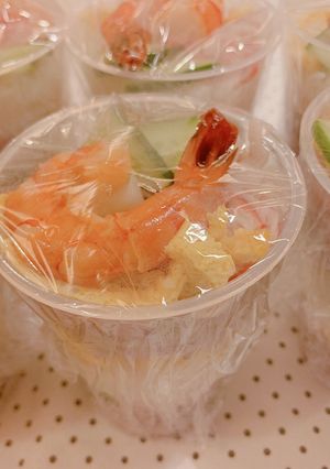ごちそう黒豆パフェちらし-レシピのメイン写真