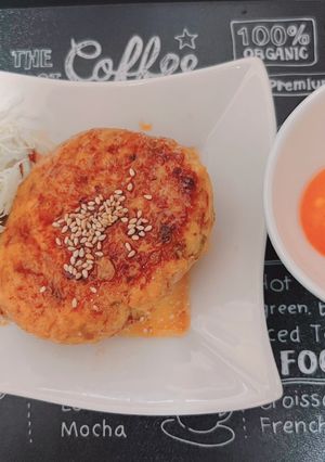 今が旬！♡れんこんつくねバーグ♡-レシピのメイン写真
