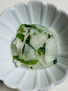 簡単⭐︎美味しい⭐︎大根と青しその酢の物-レシピのメイン写真