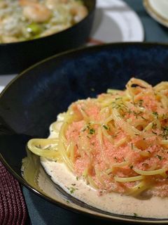 超簡単♡たらこクリームパスタ-レシピのメイン写真