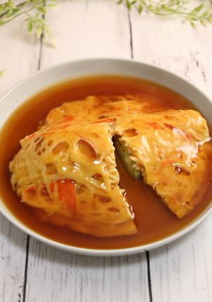 簡単!焼かない焼き茄子の天津茄子-レシピのメイン写真