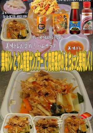 美味ドレとヤム南蛮ナンプラーで肉野菜炒め-レシピのメイン写真
