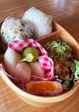 2023.9/14 高校生男子お弁当-レシピのメイン写真