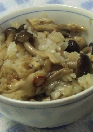 簡単♫ きのこたっぷり♥ペペロンまぜご飯-レシピのメイン写真