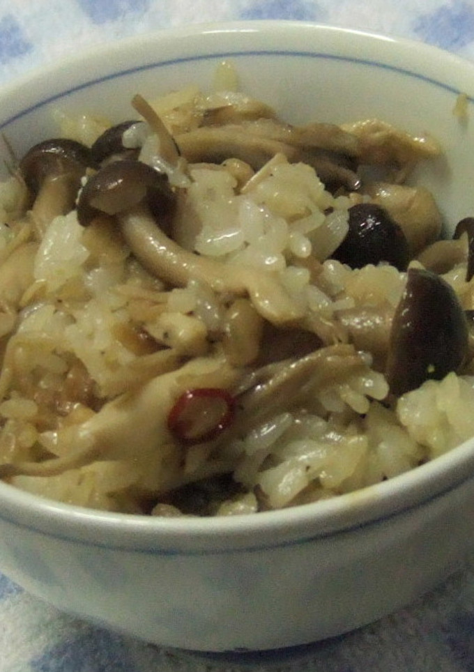 簡単♫　きのこたっぷり♥ペペロンまぜご飯-レシピのメイン写真