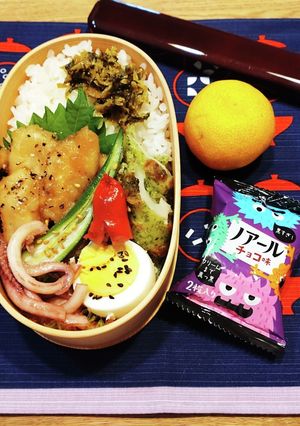 高１！男子弁当！むね肉ガリバタポン酢64-レシピのメイン写真